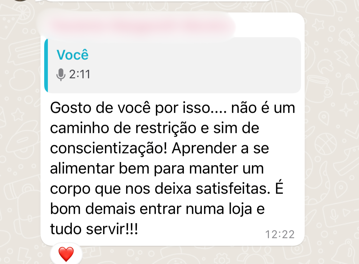 Depoimento: caminho de conscientização, não restrição